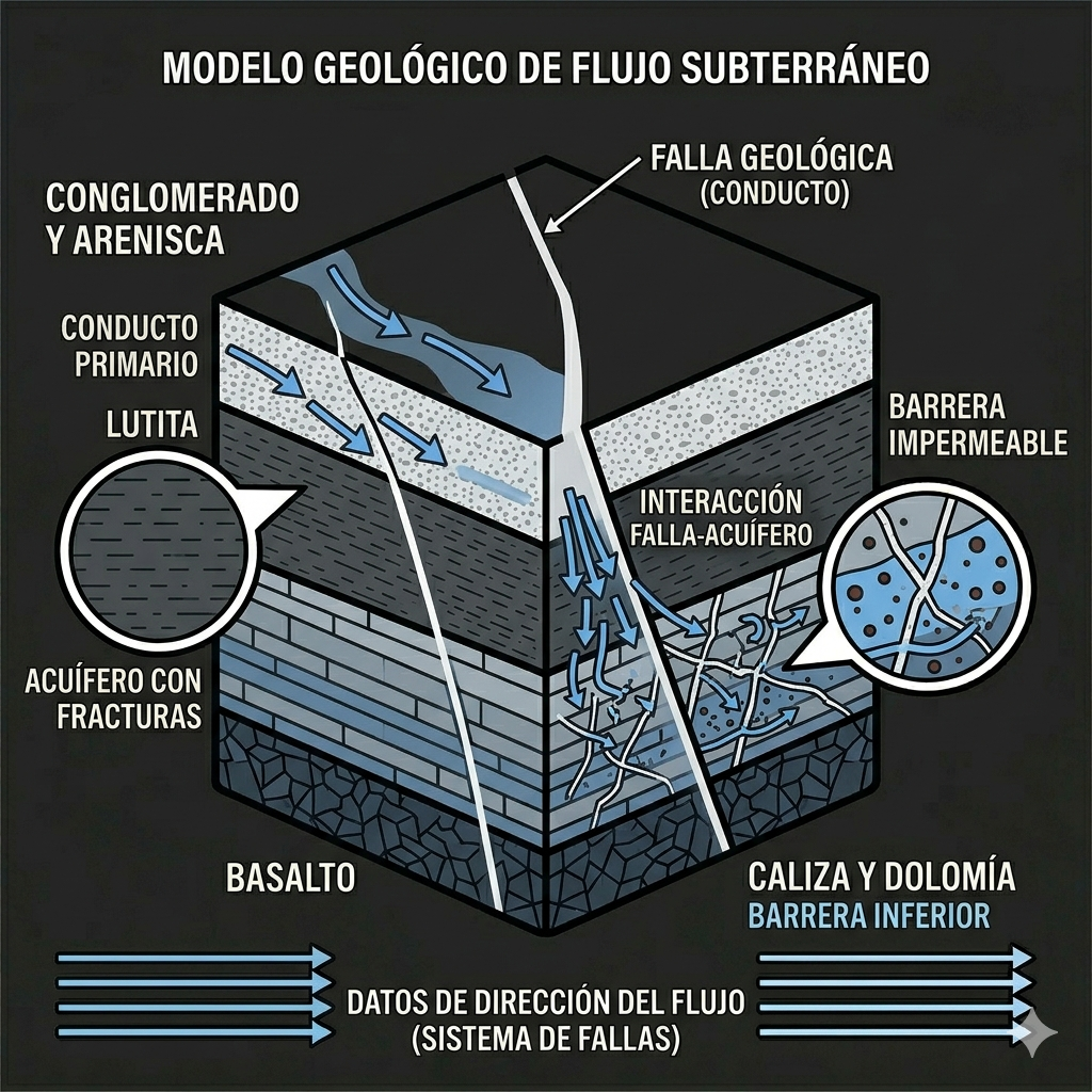 El Mapa Oculto que guía al agua: geología y acuíferos